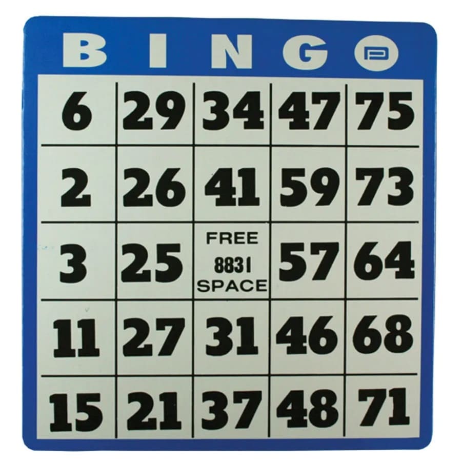 Printable Number Bingo for Kids