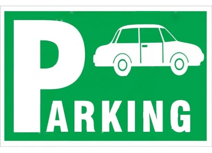 Printable Parking Sign For Free