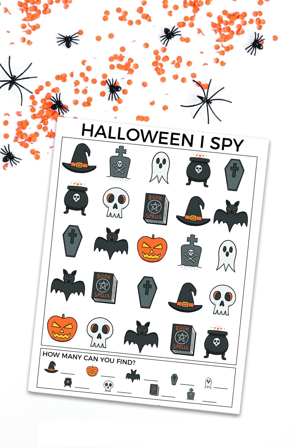 Printable Perfect Halloween I Spy