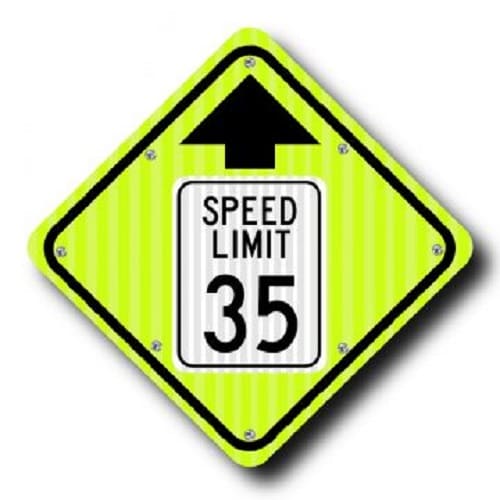 Printable Simple Speed Limit Sign