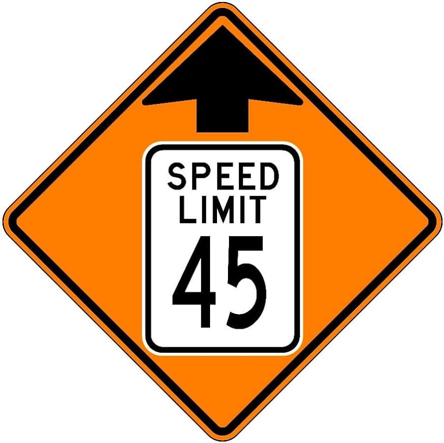 Printable Speed Limit Sign Free