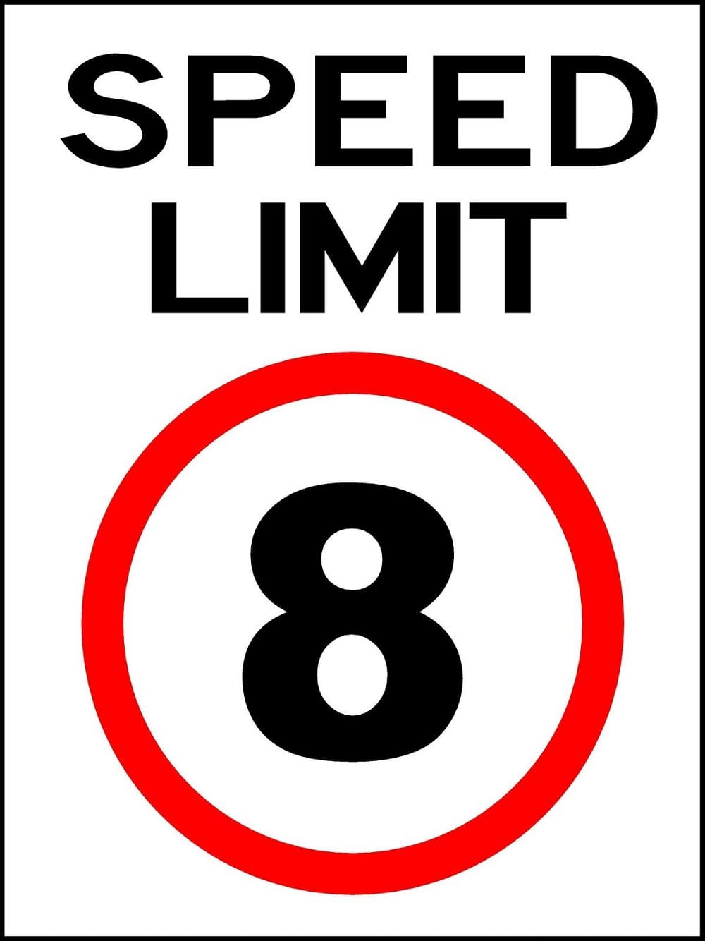 Printable Speed Limit Sign Pictures