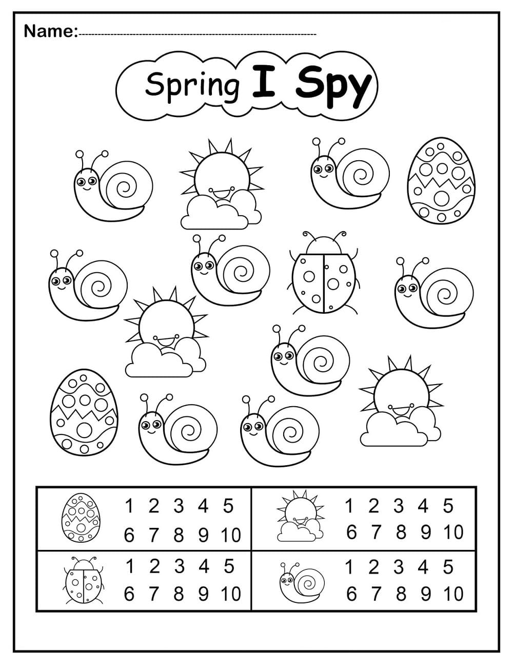 Printable Spring I Spy Download