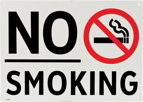 Printable The No Smoking Sign