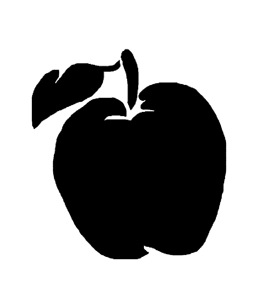 Apple Fresh Stencil
