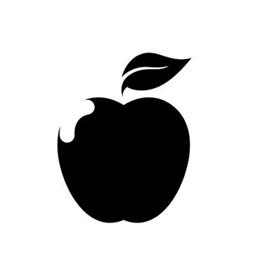 Apple Stencil Free