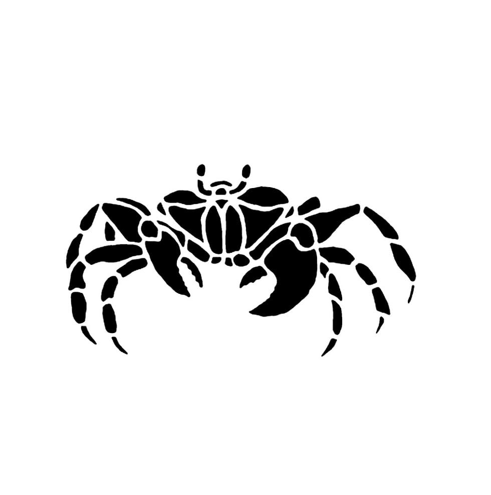 Crab Stencil Free Download