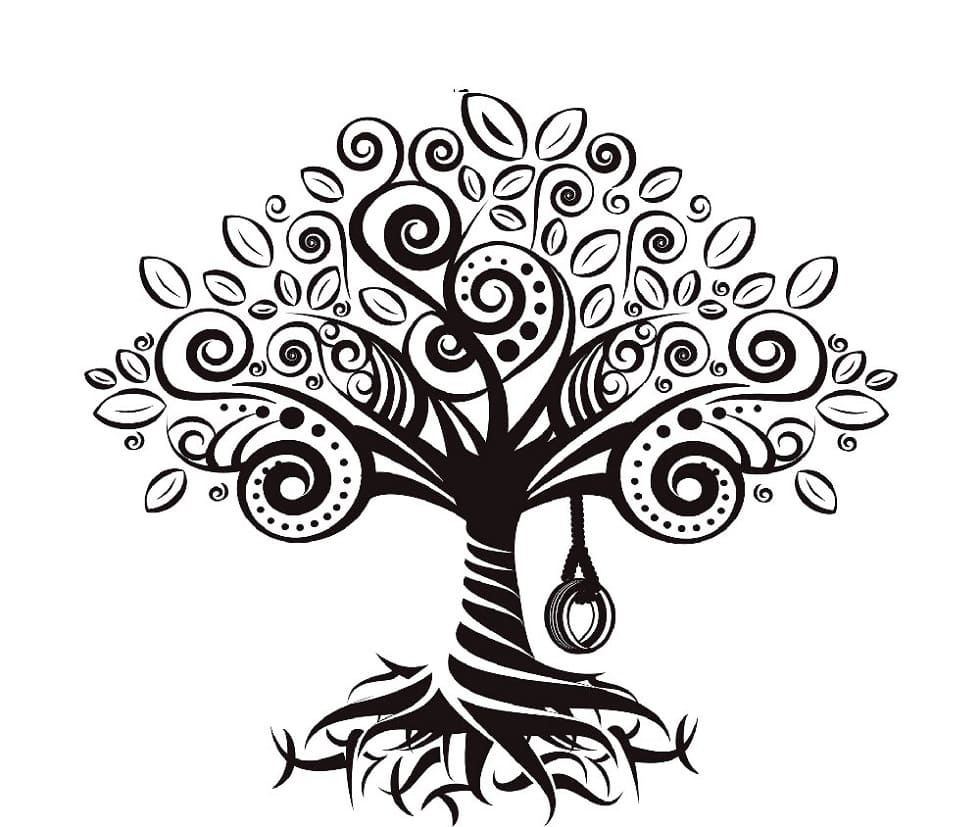 Customizable Tree Stencil