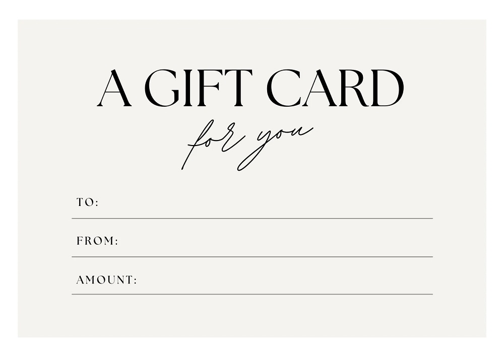 Download Printable Gift Card Template