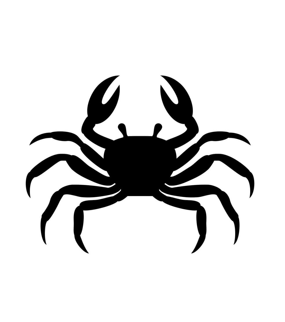 Free Crab Stencil