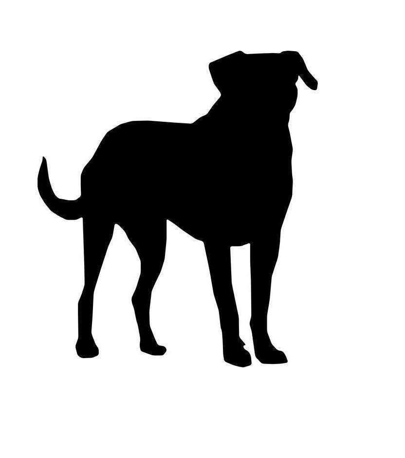 Free Image of Dog Stencils
