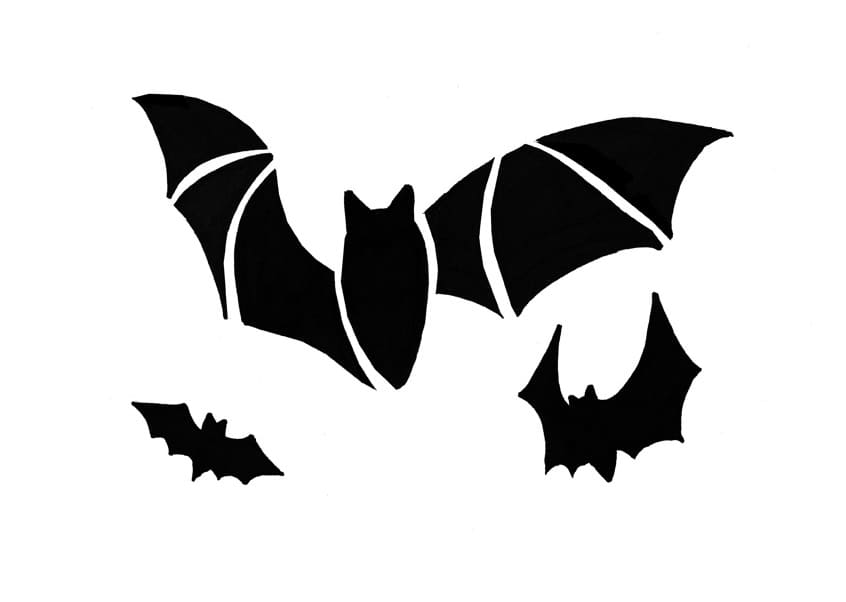 Free Printable Bat Stencil