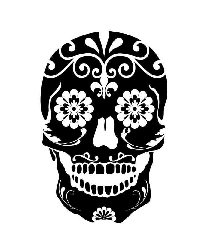 Free Printable Skull Stencil