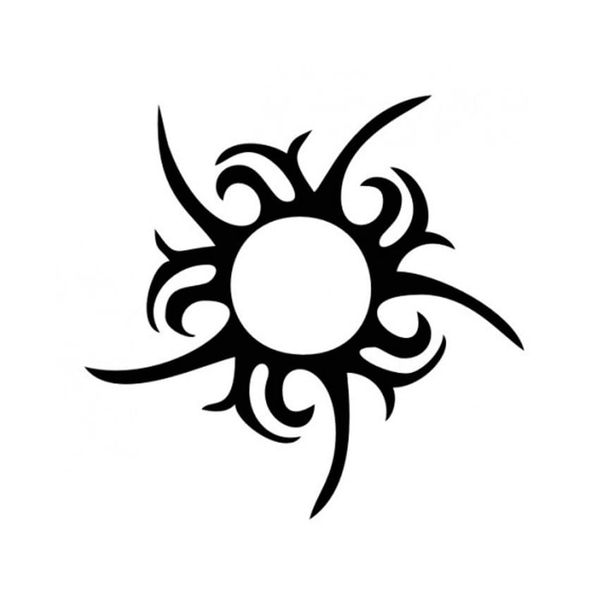 Free Sun Stencil