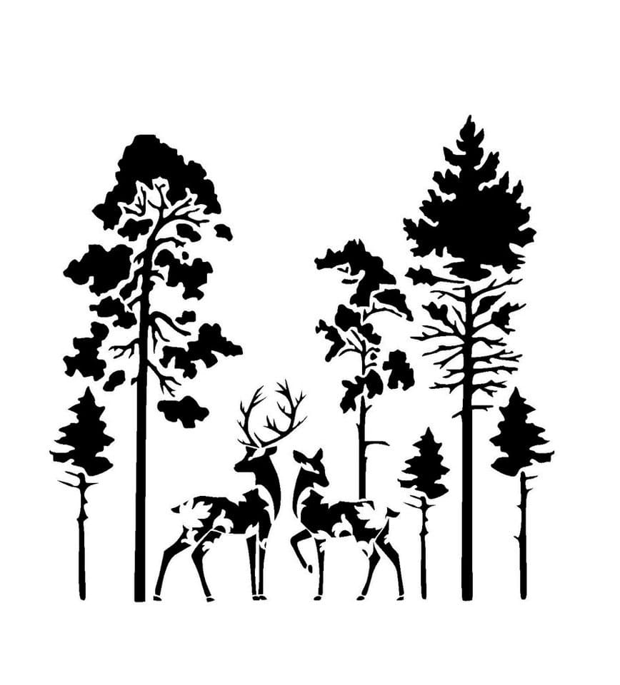 Image of Tree Stencil