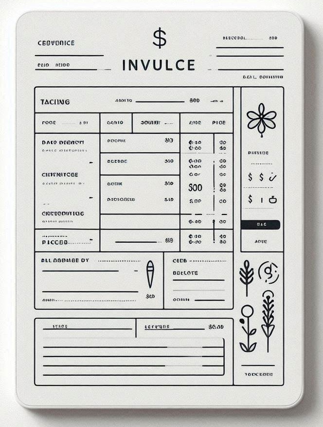 Invoice Template Photo Download Free