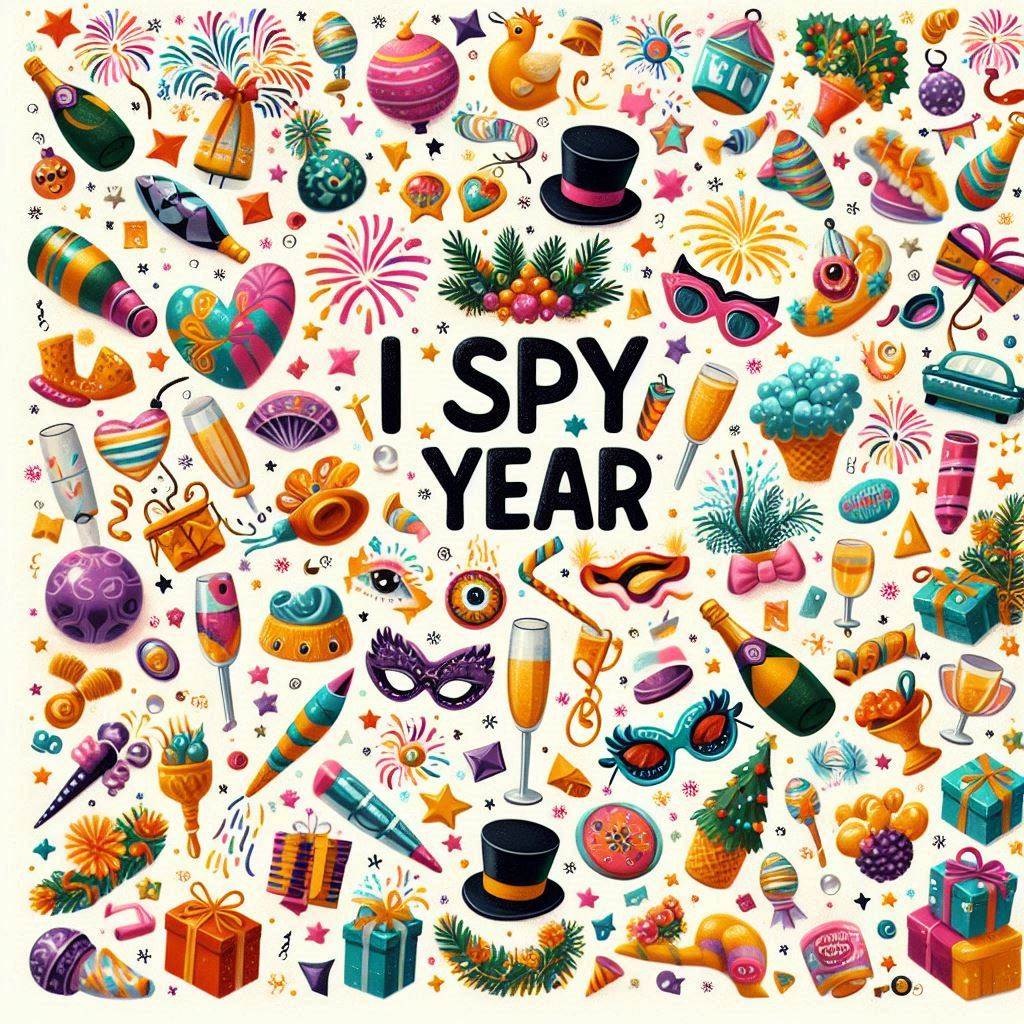 Printable Amazing New Years I Spy