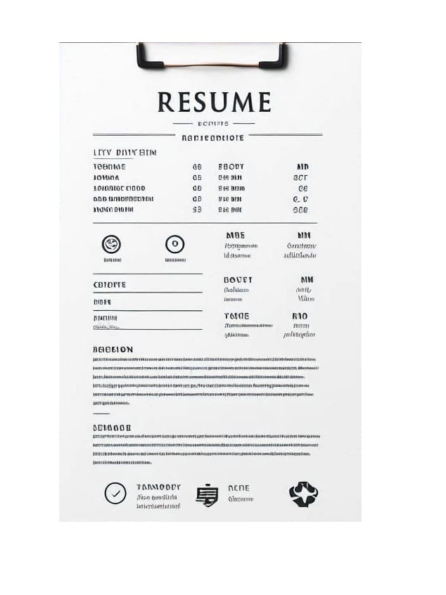 Printable Basic Resume Template