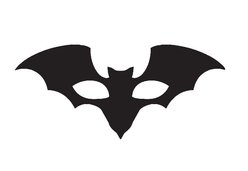Printable Bat Cutouts Stencil