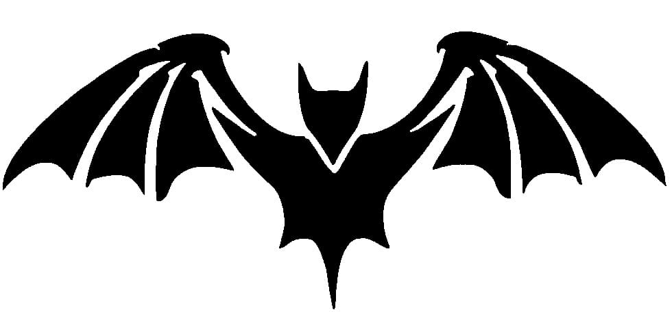 Printable Bat Stencil Free