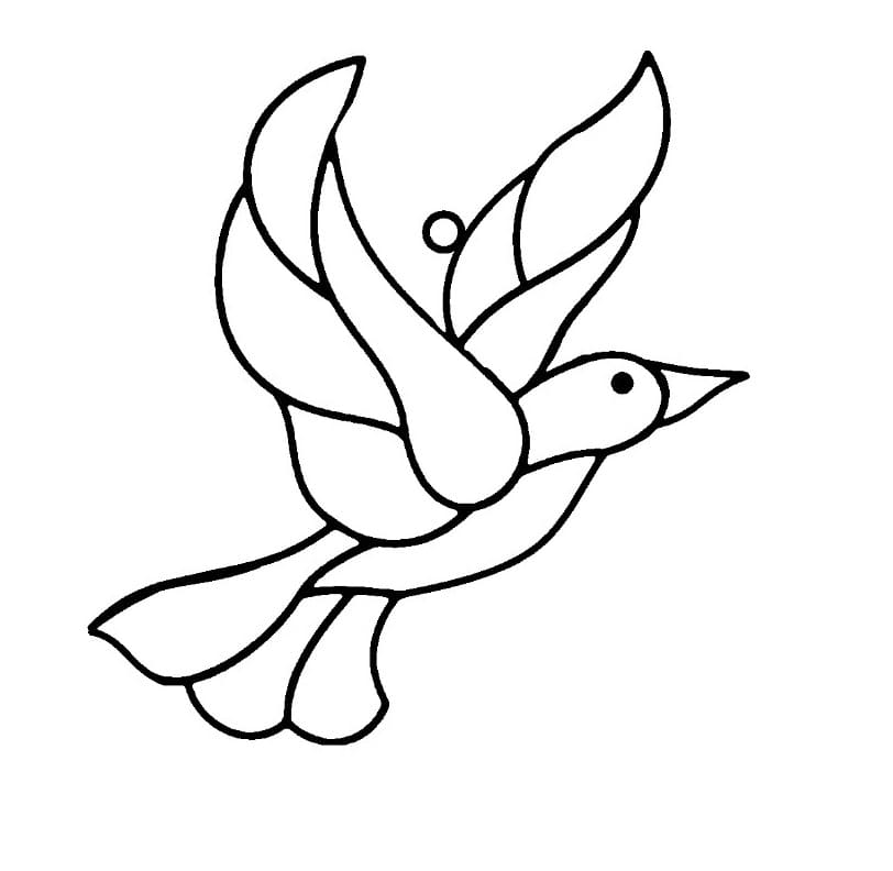 Printable Bird Stencil Download Free