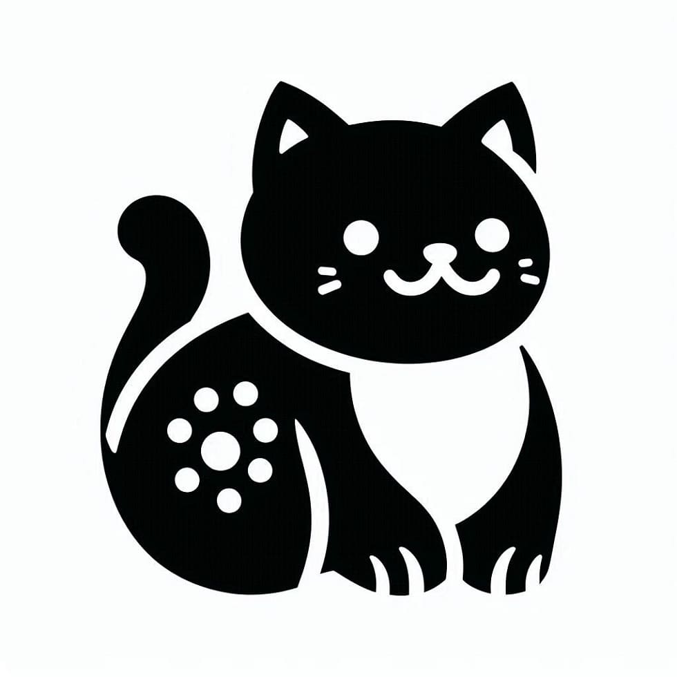 Printable Cat Stencil Basic