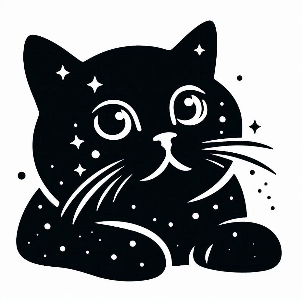 Printable Cat Stencil For Free