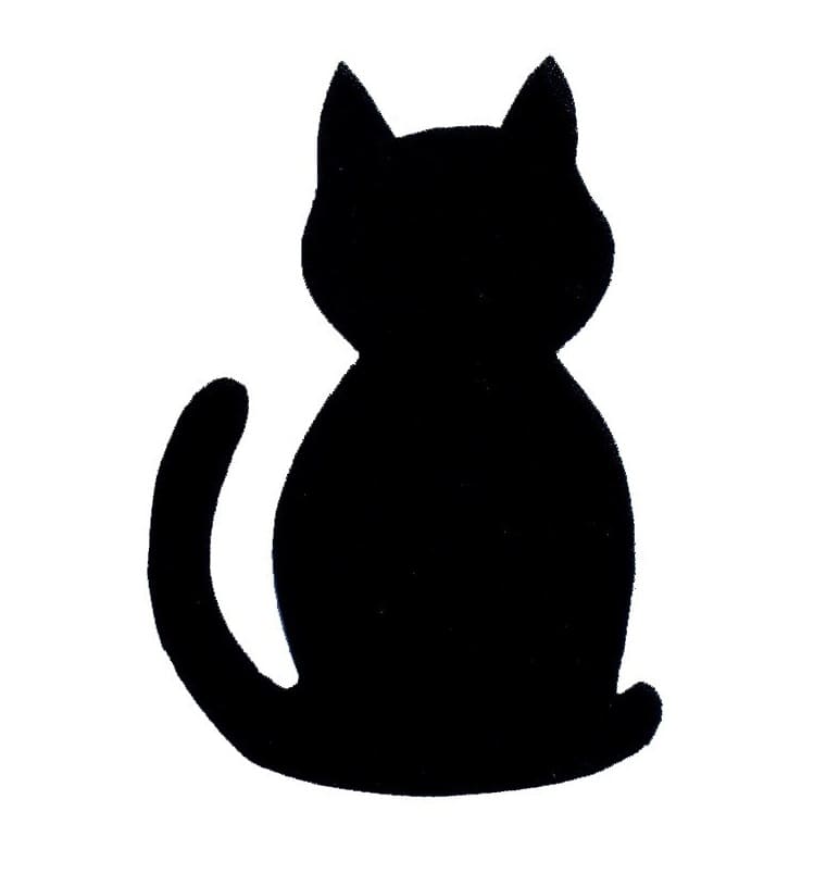 Printable Cat Stencil For Kid