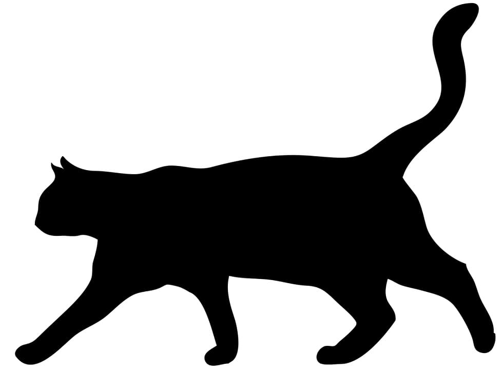 Printable Cat Stencil Free Download