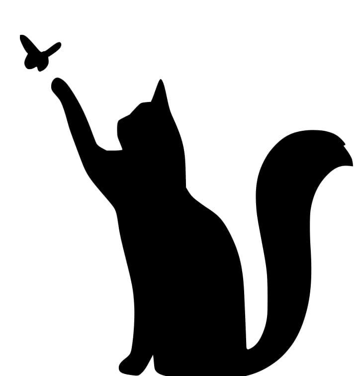 Printable Cat Stencil Free Picture