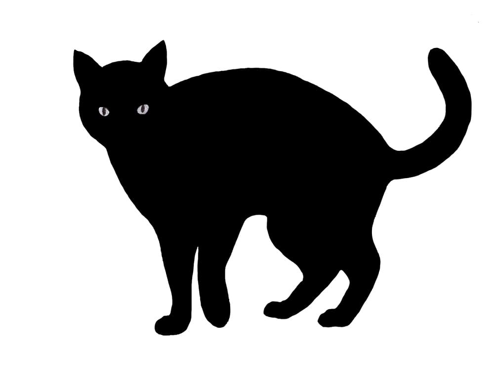 Printable Cat Stencil Picture