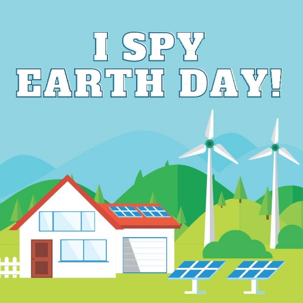 Printable Earth Day I Spy Image