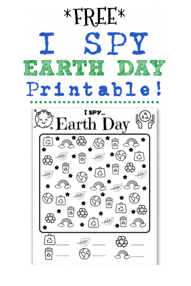 Printable Earth Day I Spy Photo