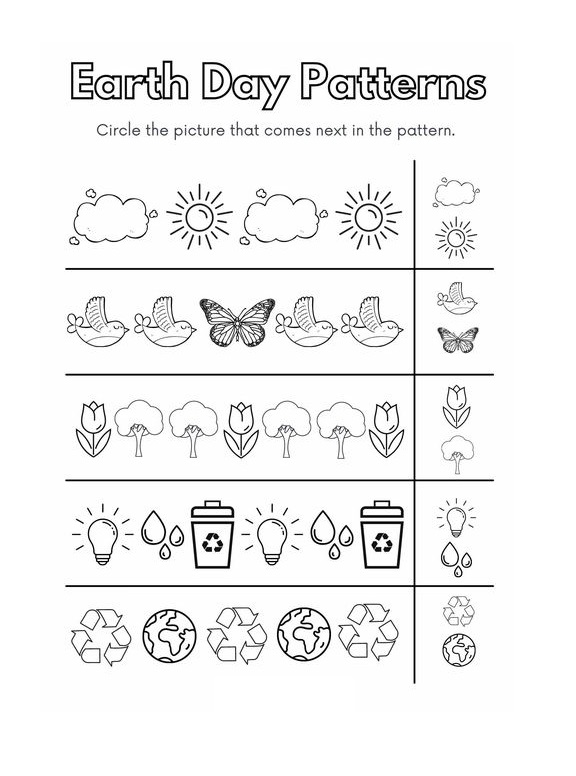 Printable Earth Day I Spy Pictures