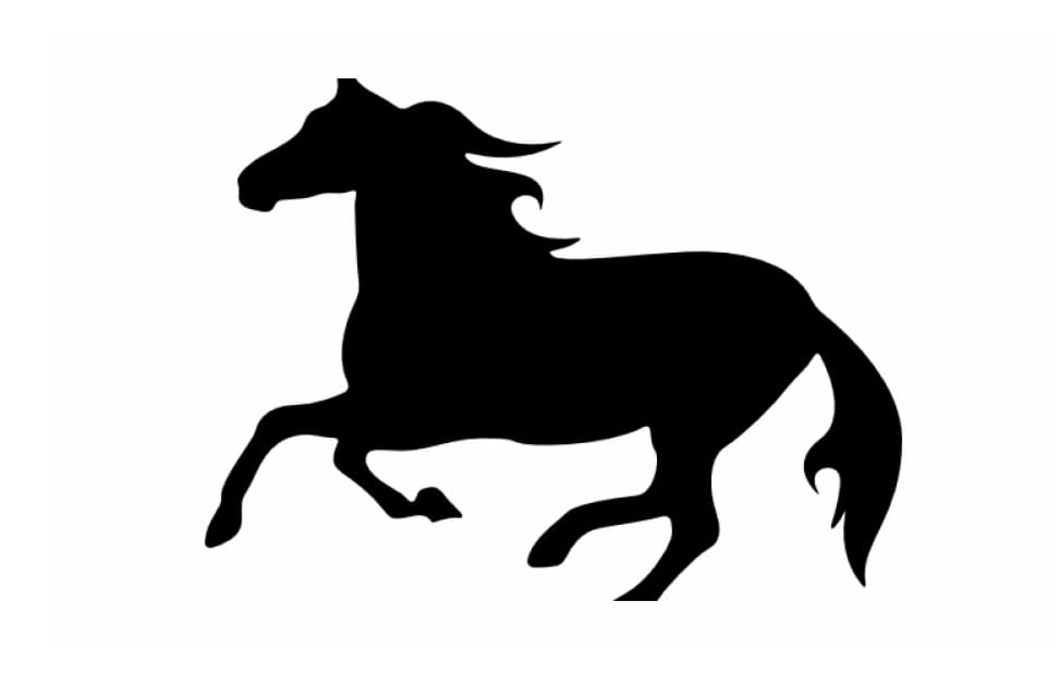 Printable Free Horse Stencil