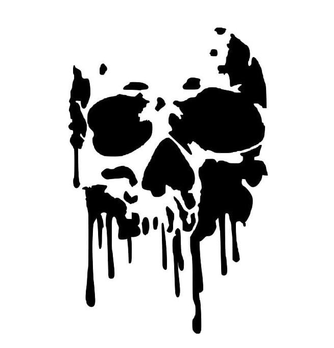 Printable Free Skull Stencil