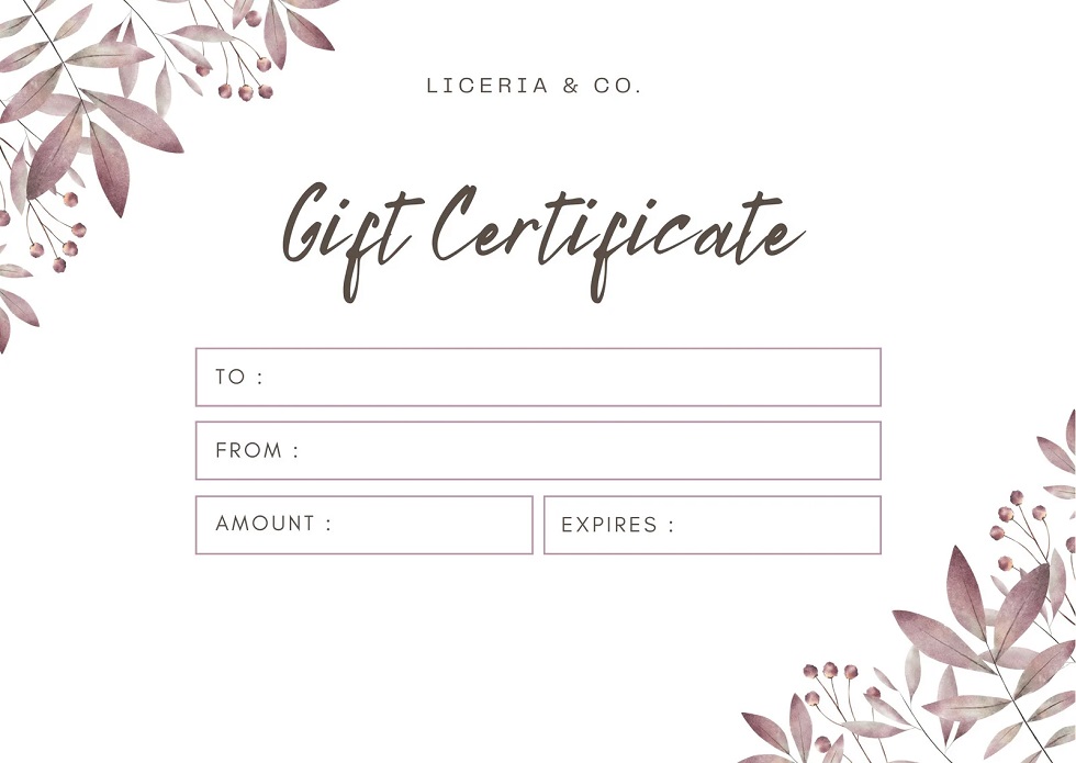 Printable Gift Card Template Images