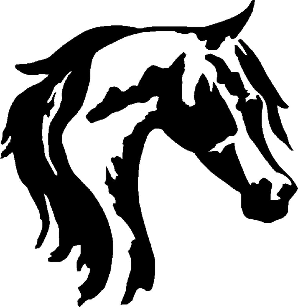 Printable Horse Stencil Download