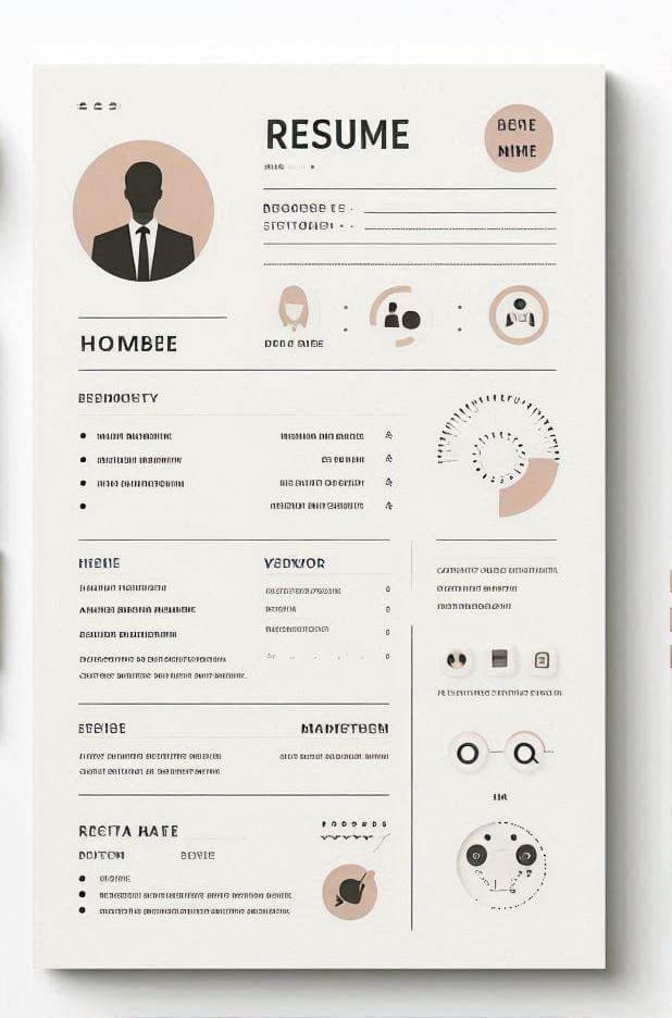Printable Image of Resume Template