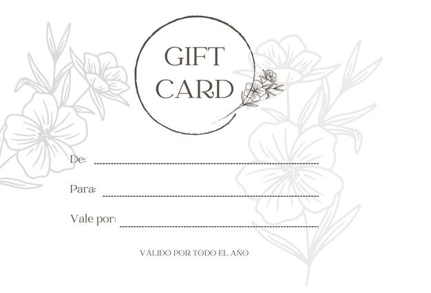 Printable Management Gift Card Template