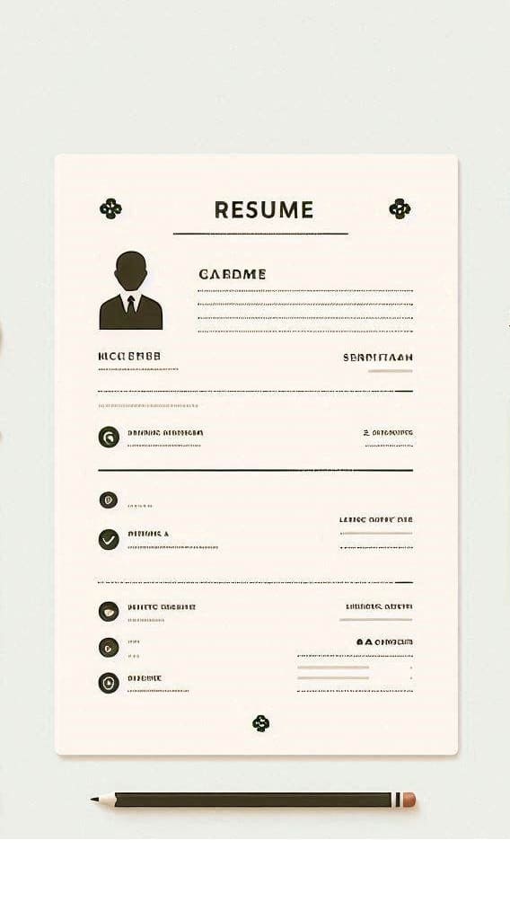 Printable Normal Resume Template