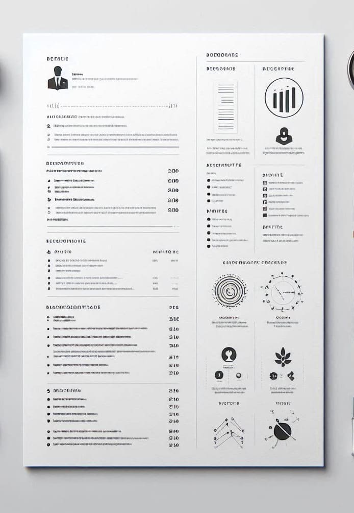 Printable Pictures of Resume Template