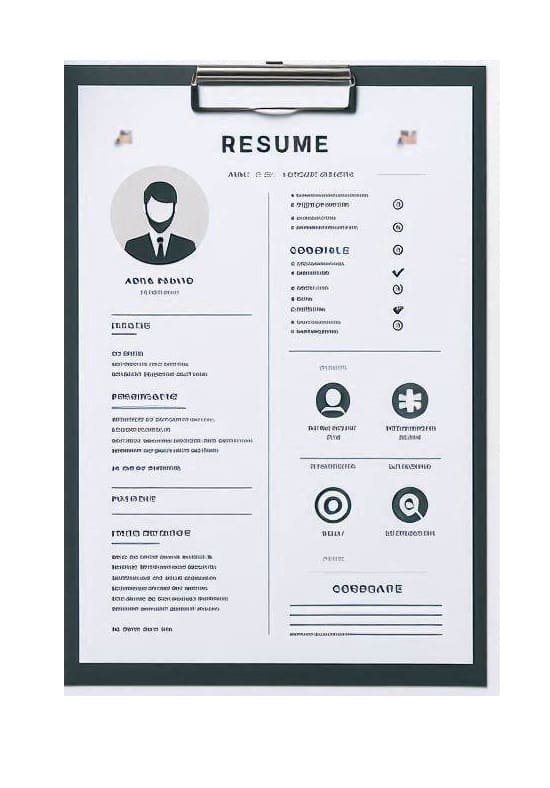 Printable Resume Template Free Images