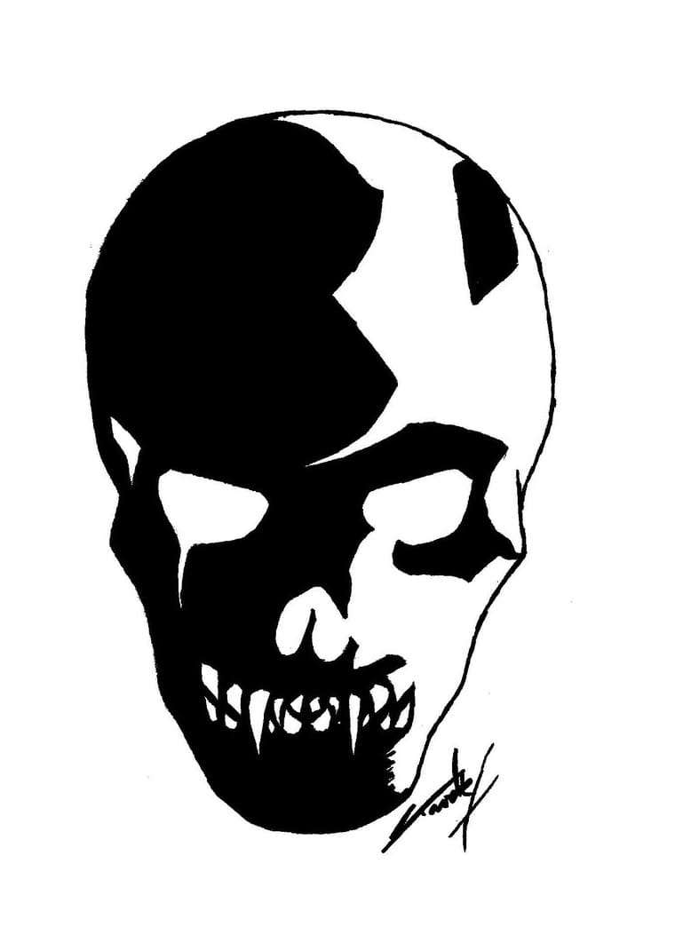 Printable Skull Stencil Free Photo