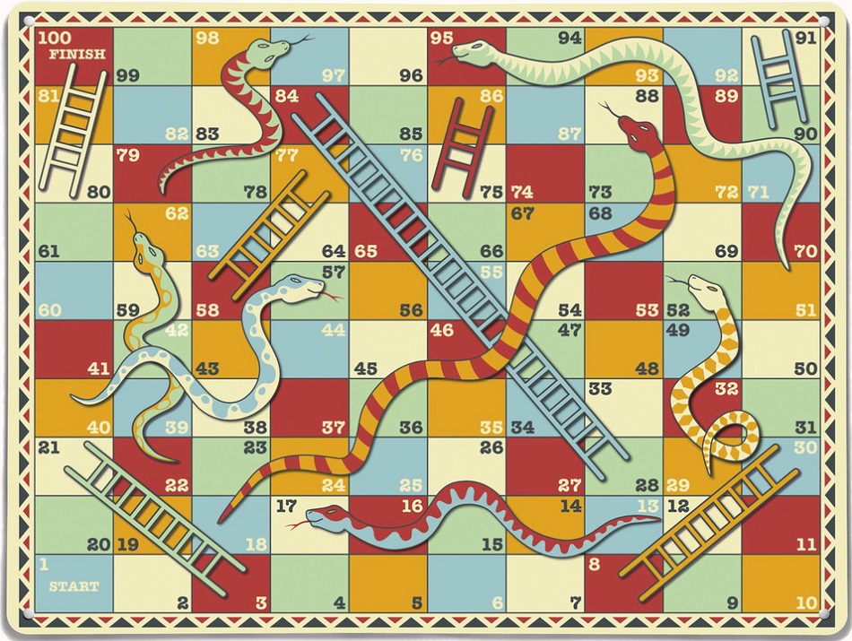 Printable Snakes and Ladders Free Images