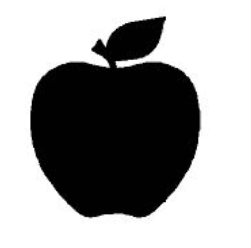 Stenciled Apple Free Download