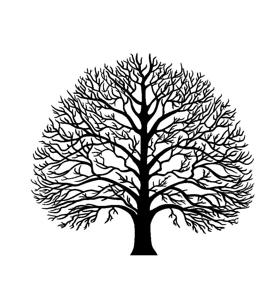 Tree Stencil Download Free