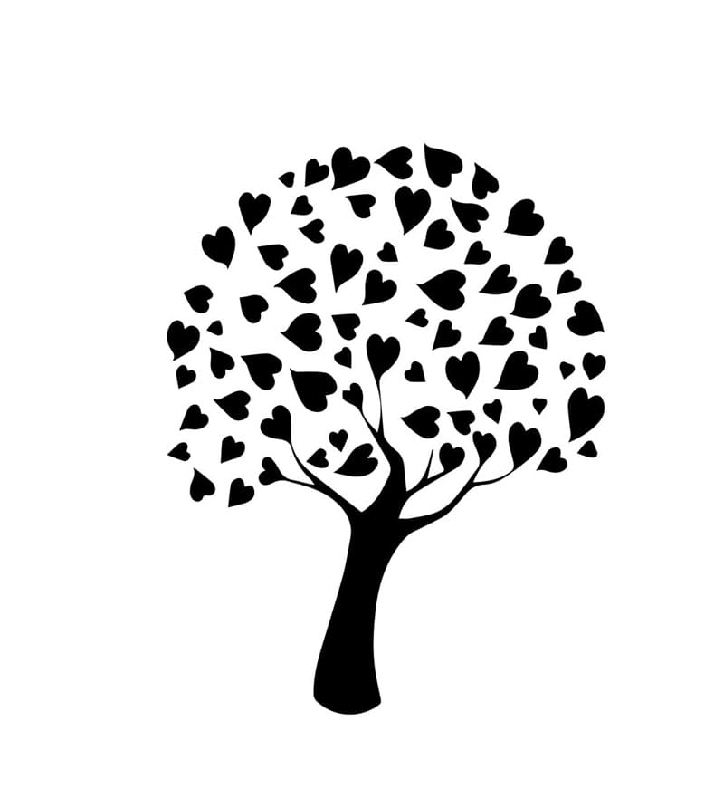 Tree Stencil Image