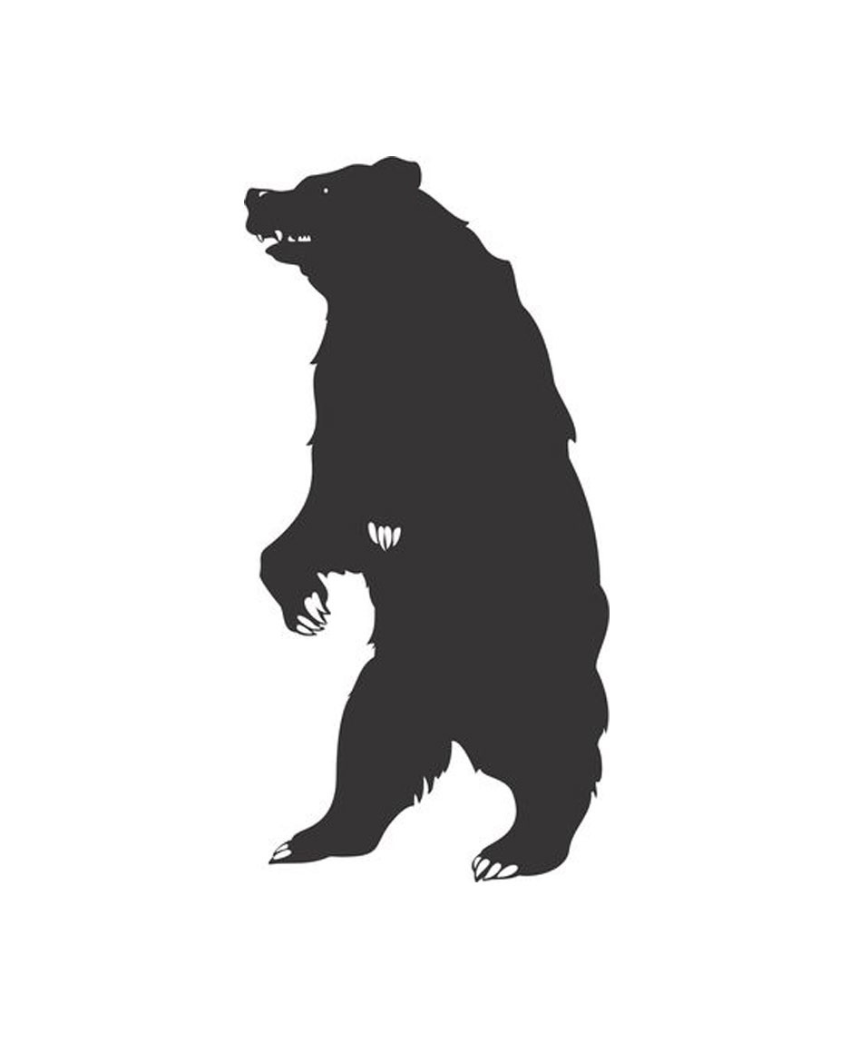 Bear Stencil For Free