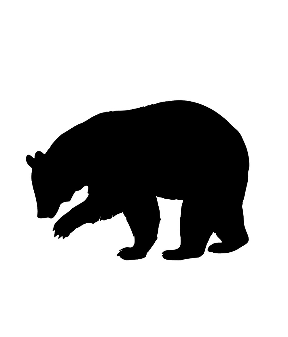 Bear Stencil For Kid